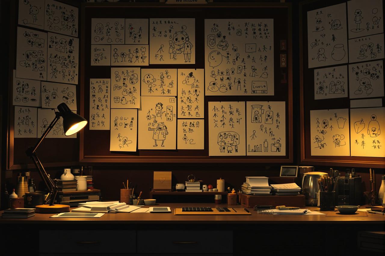 漫剧网页登录入口创作团队 漫剧网页登录入口 - 创作工作室氛围